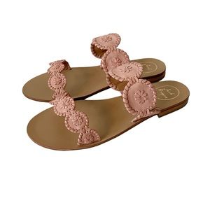 Jack Rogers Lauren pink sandals size 11